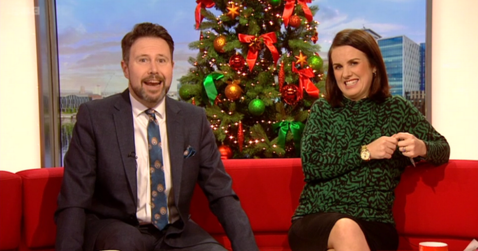 Nina Warhurst stepped in for Sally Nugent on today's BBC Breakfast