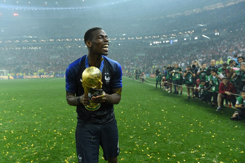 France won the 2018 World Cup while kitted out in an all-blue kit