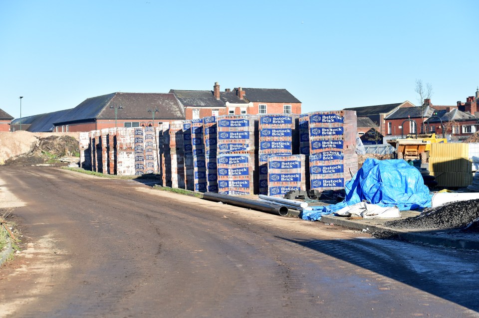 The Royal Arcade shopping centre in Crewe is now a building site