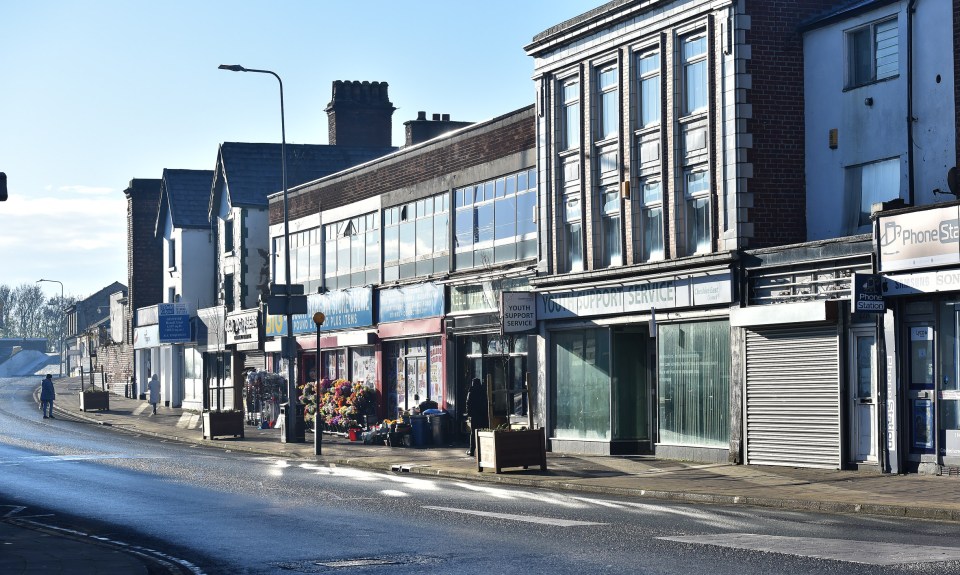 A number of shops have been closed down in Crewe