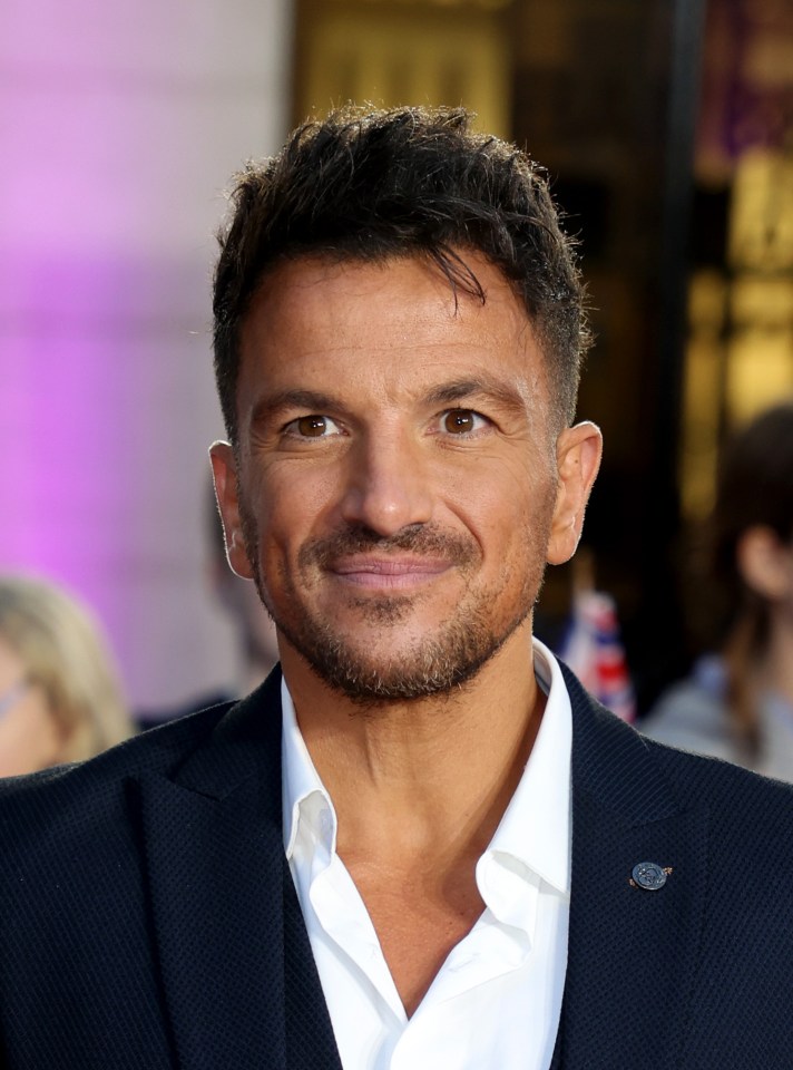 Peter Andre took centre stage in the drama