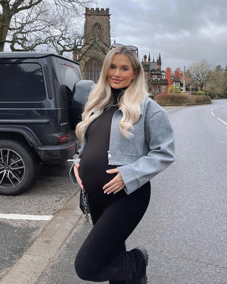 Molly-Mae is due to give birth in just one month's time