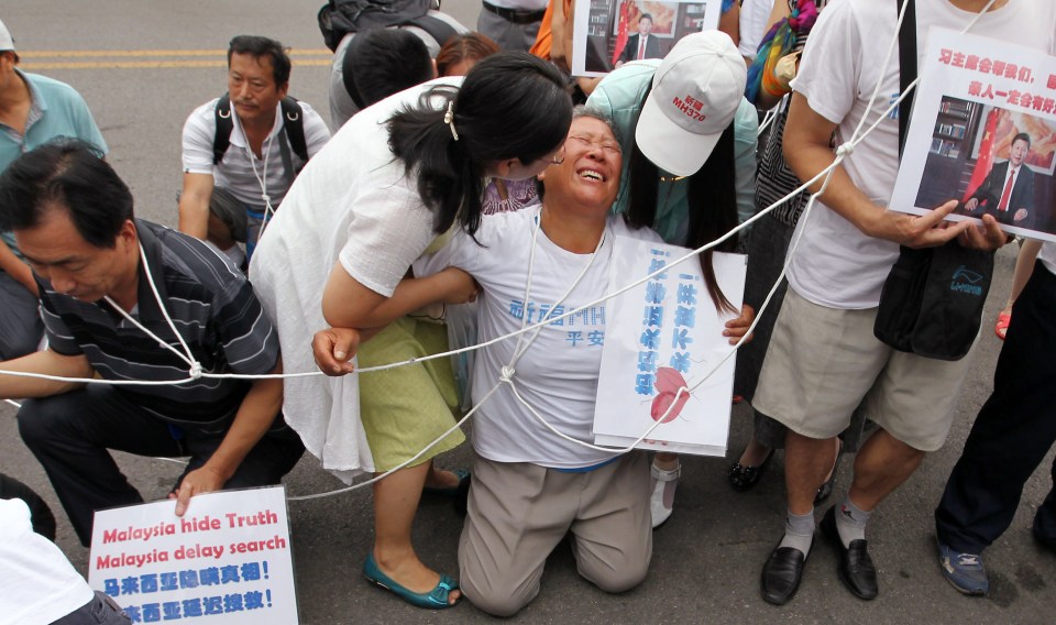 An outpouring of grief from the loved ones who vanished onboard MH370