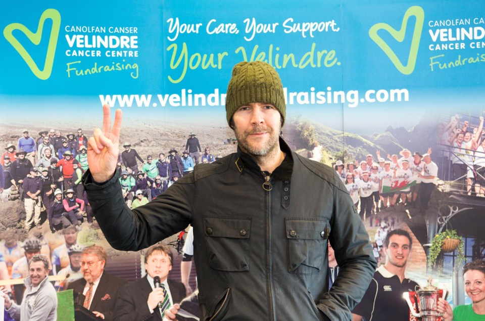 Rhod Gilbert is a proud patron of Velindre Cancer Centre in Wales