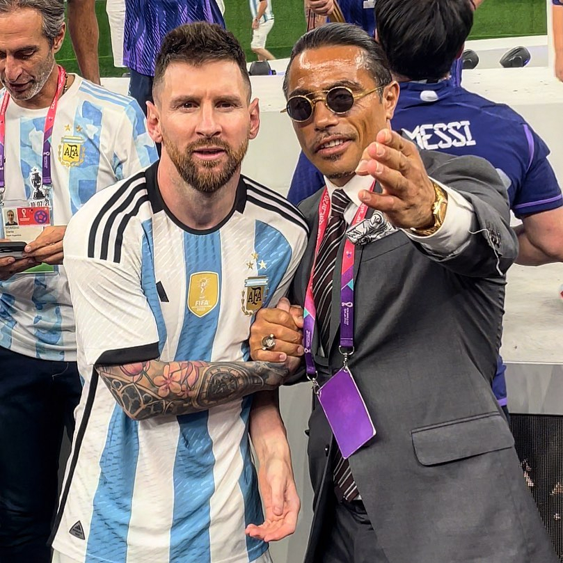 The celeb chef has been slammed for pestering Messi after Argentina's World Cup win