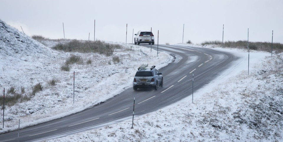 More snow is forecast in Scotland later today