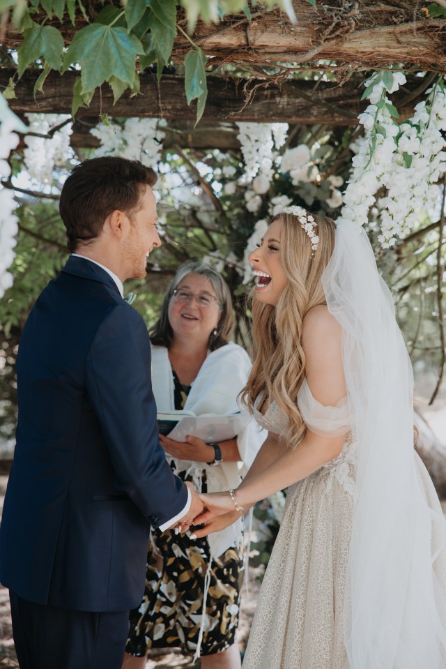 Stacey and Joe married in a stunning and intimate ceremony this year