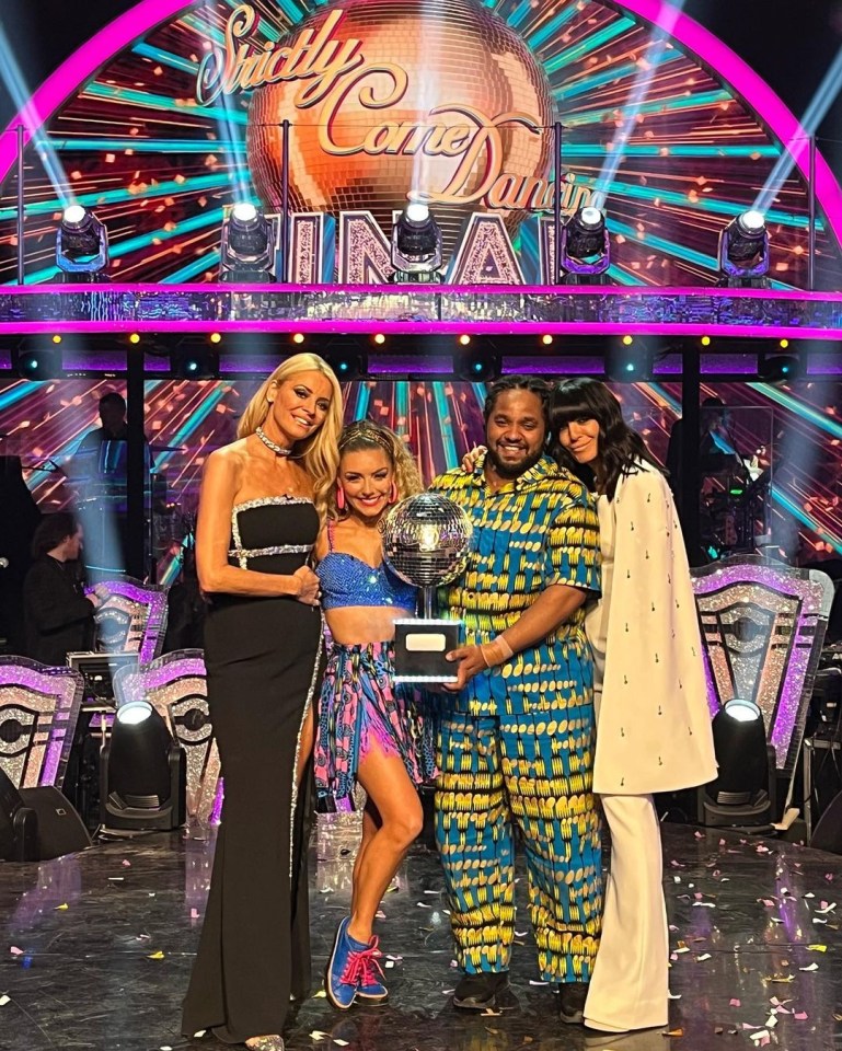 Hamza Yassin and Jowita Przystal were crowned the winners of Strictly Come Dancing 2022