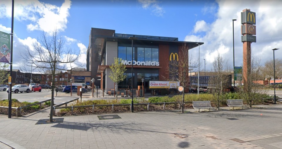 The manager at Walsall's McDonald's branch saved the day after a mum was fined £100 after getting stuck in the drive-thru