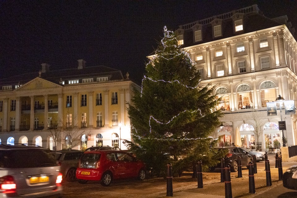 Residents have criticised its eco lights and lack of baubles