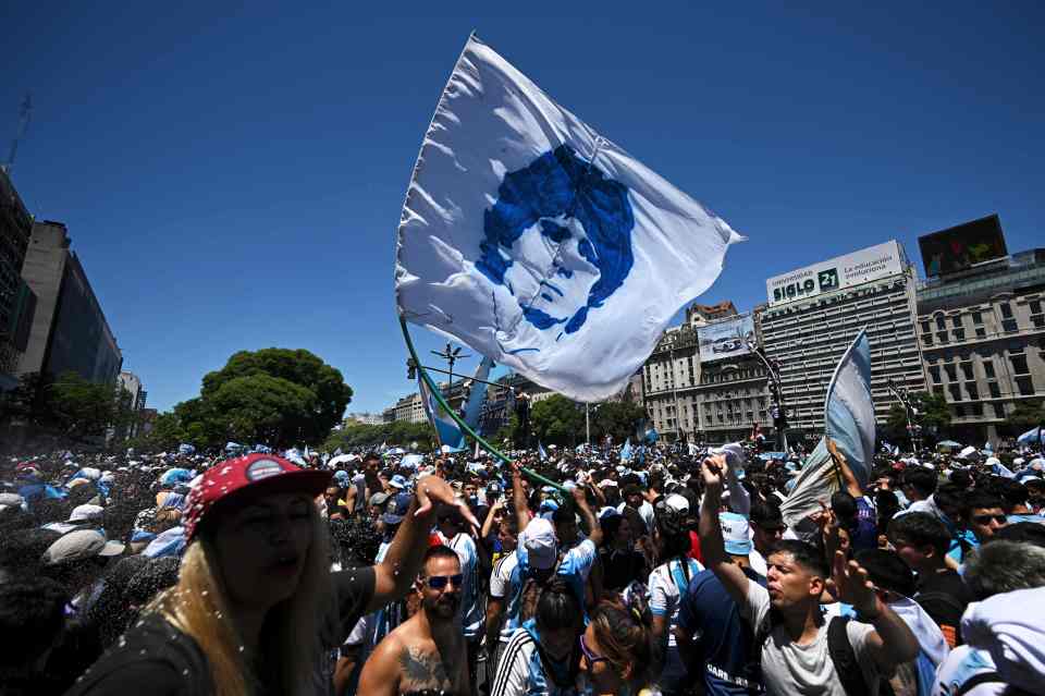 It is Argentina's first World Cup since Maradona led them to glory in 1986