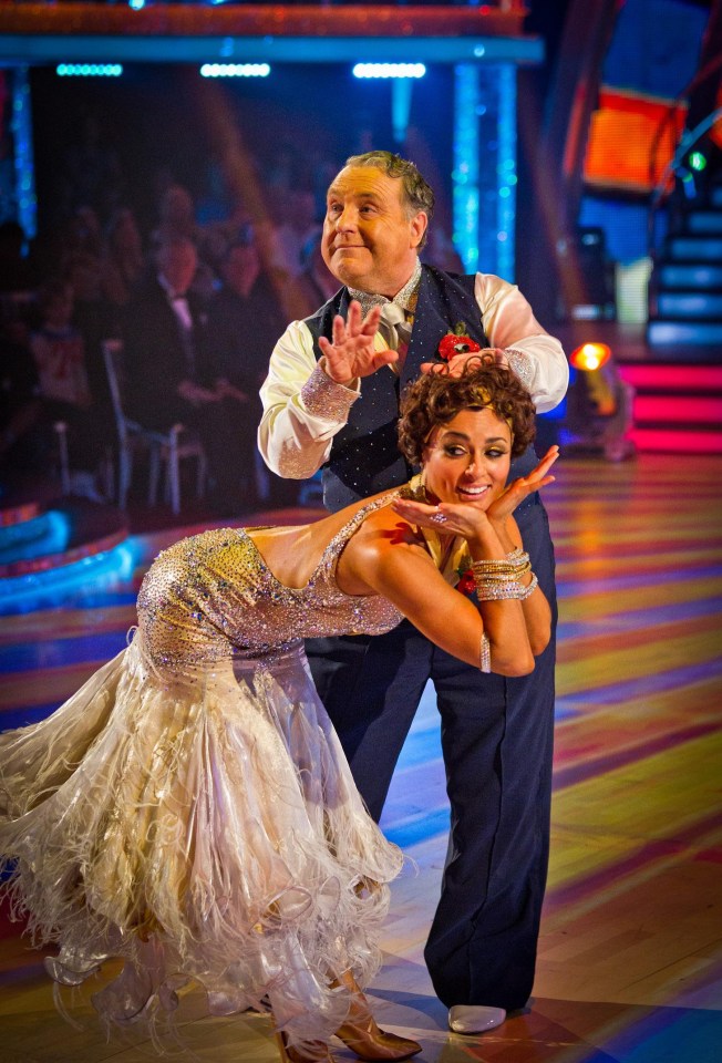 The star is well-loved for his time on Strictly