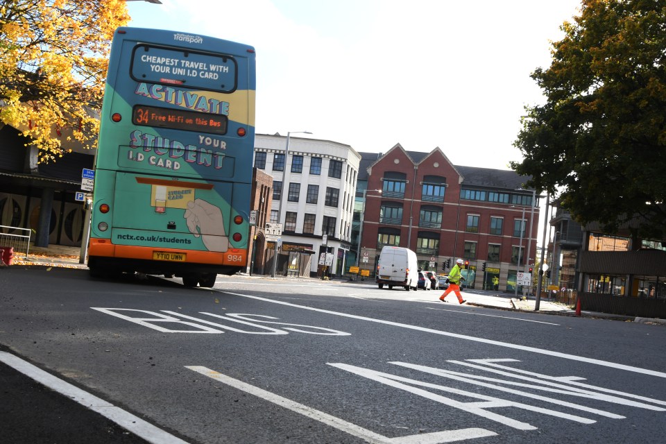 Drivers are fuming after they were handed £1 million in fines for using one Nottingham bus lane