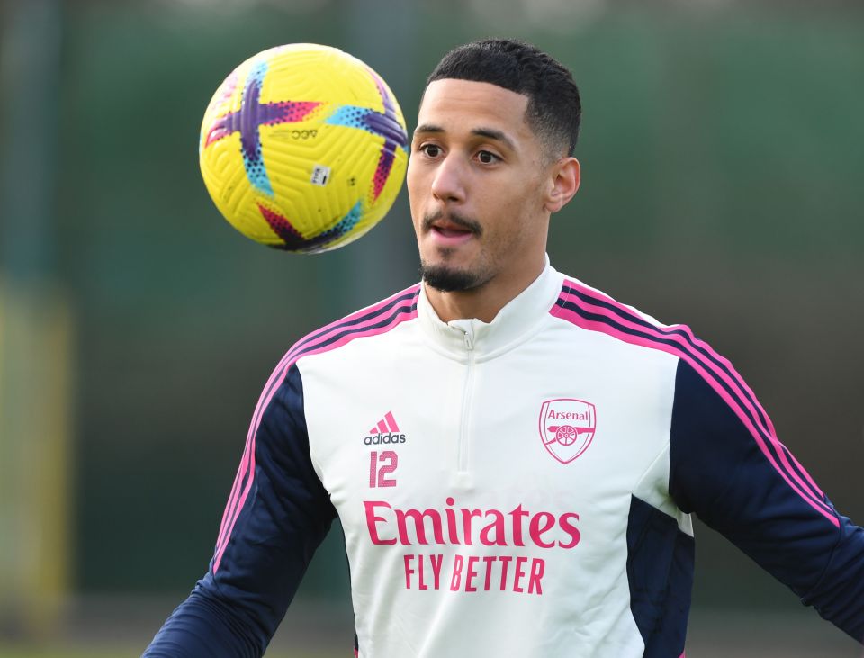 Arsenal have triggered William Saliba's contract extension