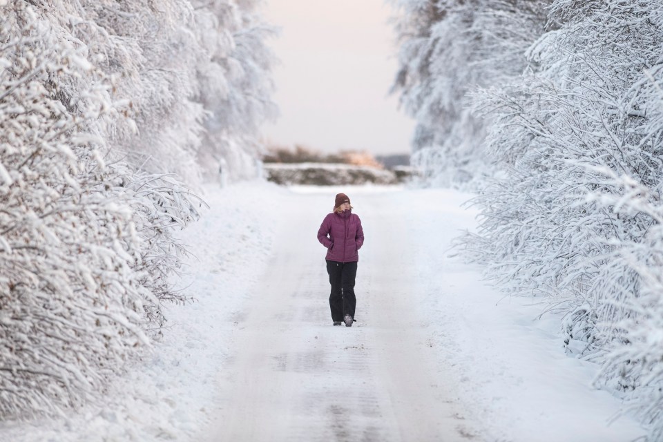 Plus, more ice and snow warnings have been placed over the UK