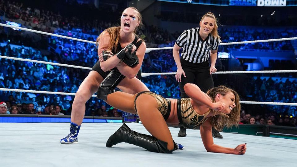 SmackDown Women's Champion Ronda Rousey has been dominating the singles division