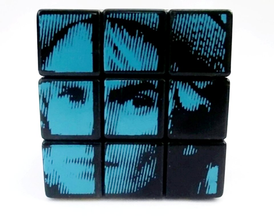 The Rubik's Cube featured pictures of rock band The Police