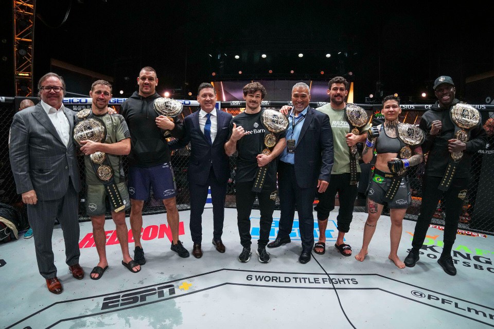 PFL 10: Championships at the Hulu Theater at Madison Square Garden in New York, New York, Saturday, Nov. 26, 2022. (Cooper Neill / PFL)