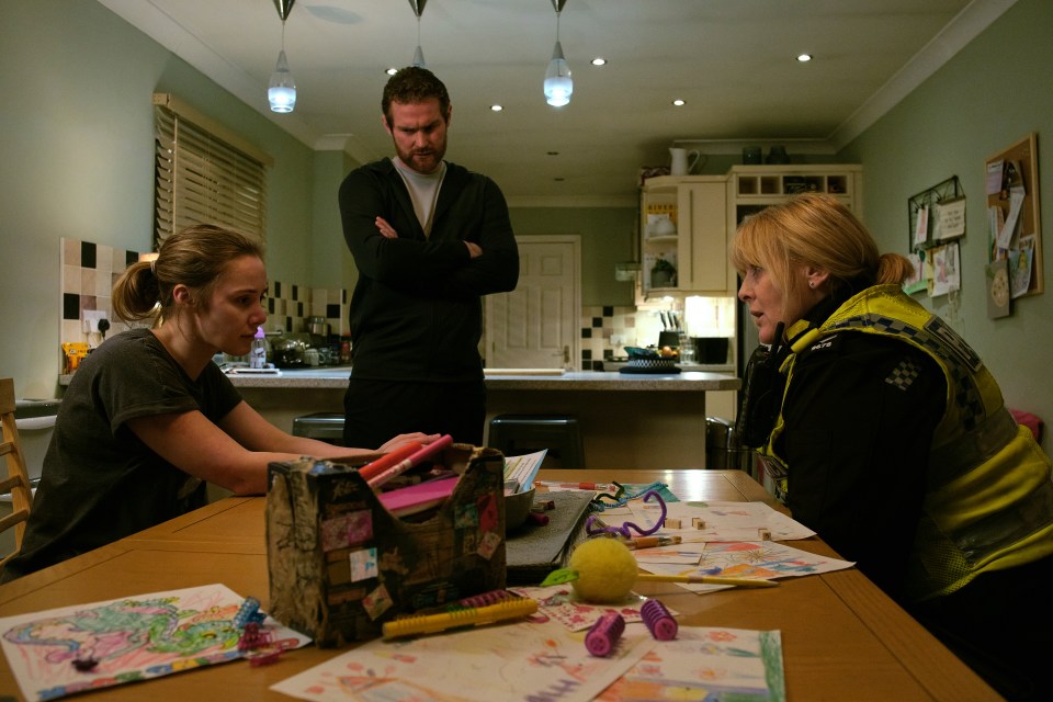 Will Catherine crack who murdered Joanna (left) in the final episode?