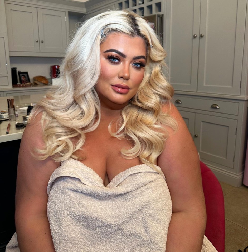 Gemma Collins said she's put on a stone and is 'scared' to weigh herself