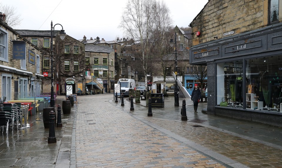 Quaint Hebden Bridge is the setting for Happy Valley