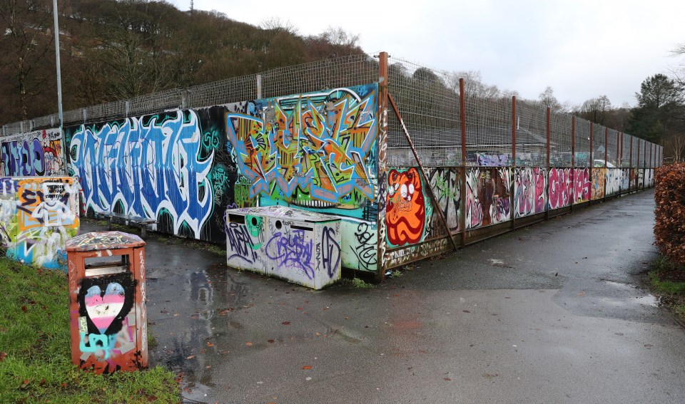 The local skate park is one of the few facilities for teenagers