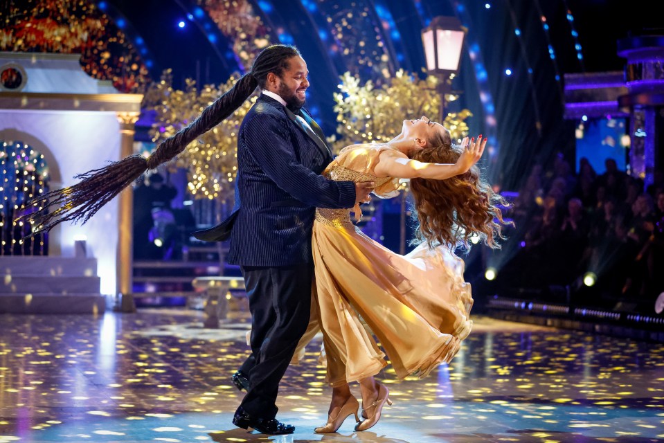 Hamza Yassin developed feelings for his dance partner Jowita during the latest Strictly series