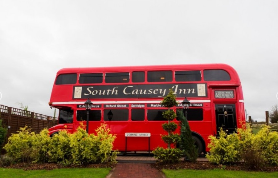 Holidaymakers can spend the night in a double-decker bus called Trafalgar Square