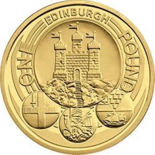 It was part of a series depicting the four capital cities of the UK and is the only £1 coin with a mintage below one million