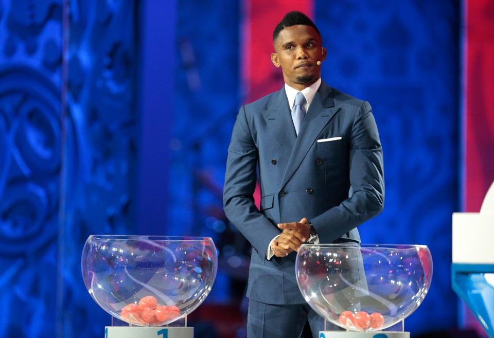 Samuel Eto'o is president of the Cameroon federation