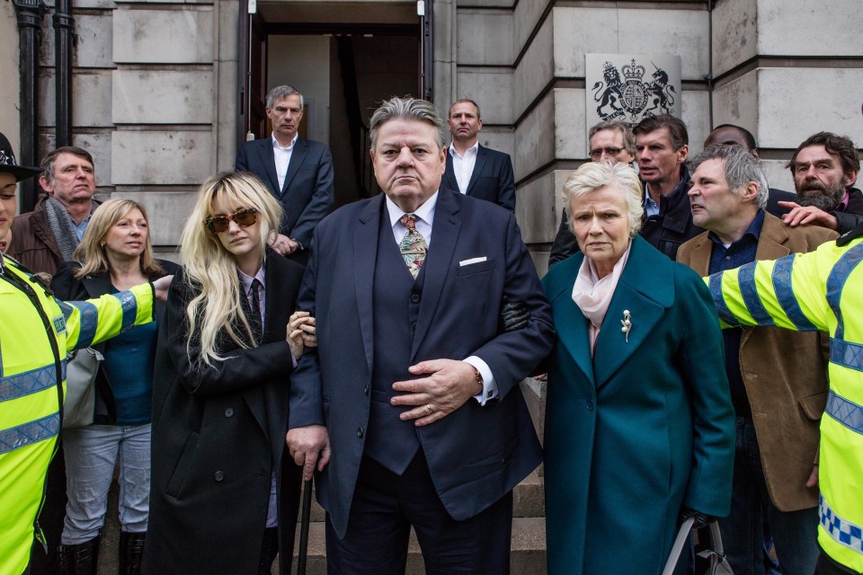 Andrea starred in 2016 Channel 4 drama National Treasure alongside Robbie Coltrane