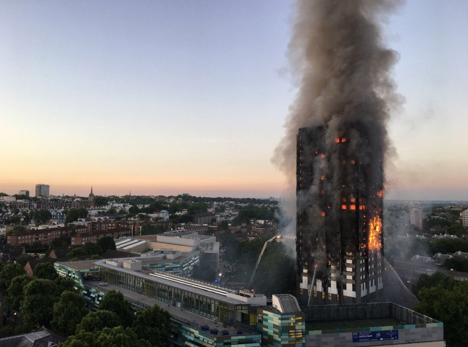 Grenfell Tower was covered in flammable panels, leading to the rapid spread of the blaze