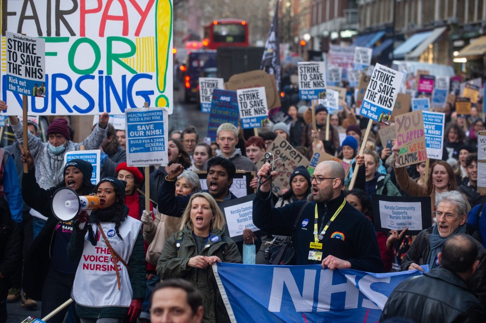 Tens of thousands of NHS staff will down tools this Wednesday and Thursday in the second wave of walkouts in a month