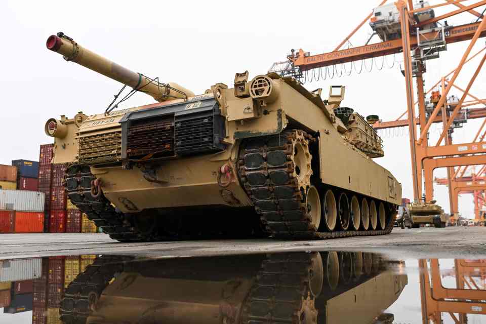 30 US M1A2 Abrams battle tanks will be given to Ukraine in the coming months