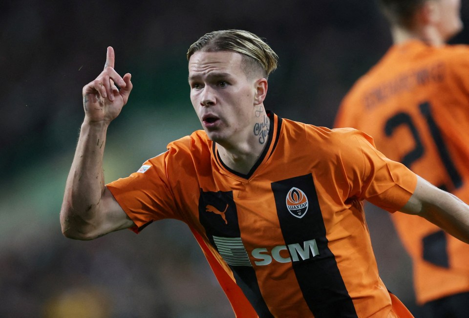 The Gunners have missed out on Mykhailo Mudryk to Chelsea