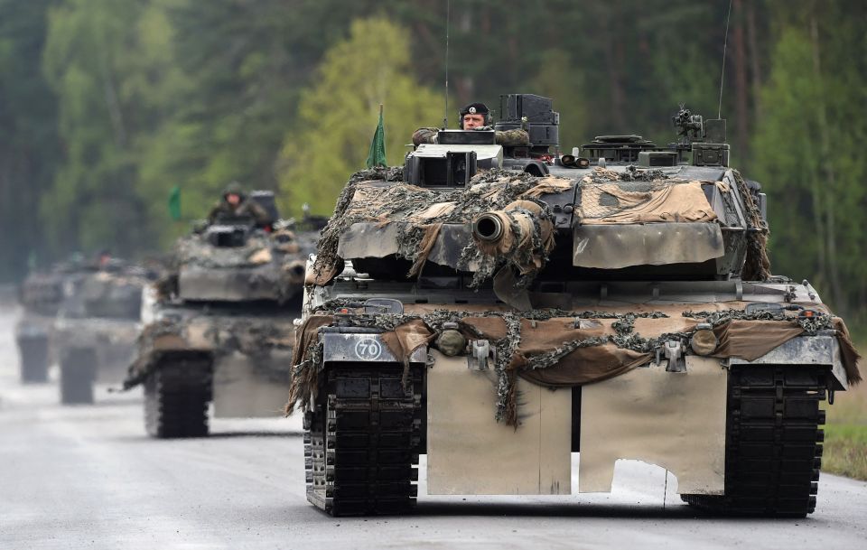 Leopard II tanks are en route to the battlefield after Germany agreed to aide