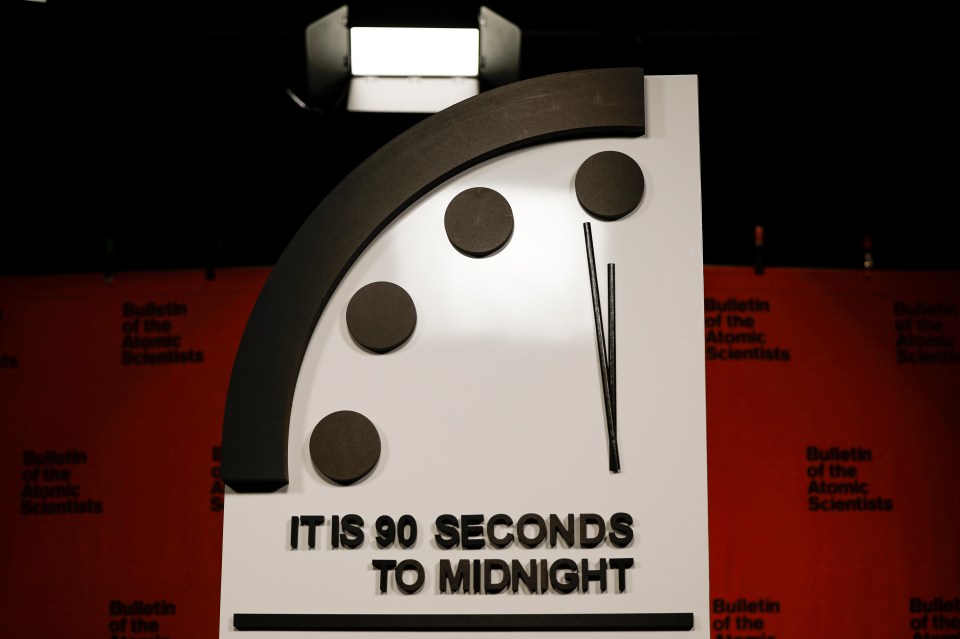 The Doomsday Clock shows us how long we have left before we’re all annihilated