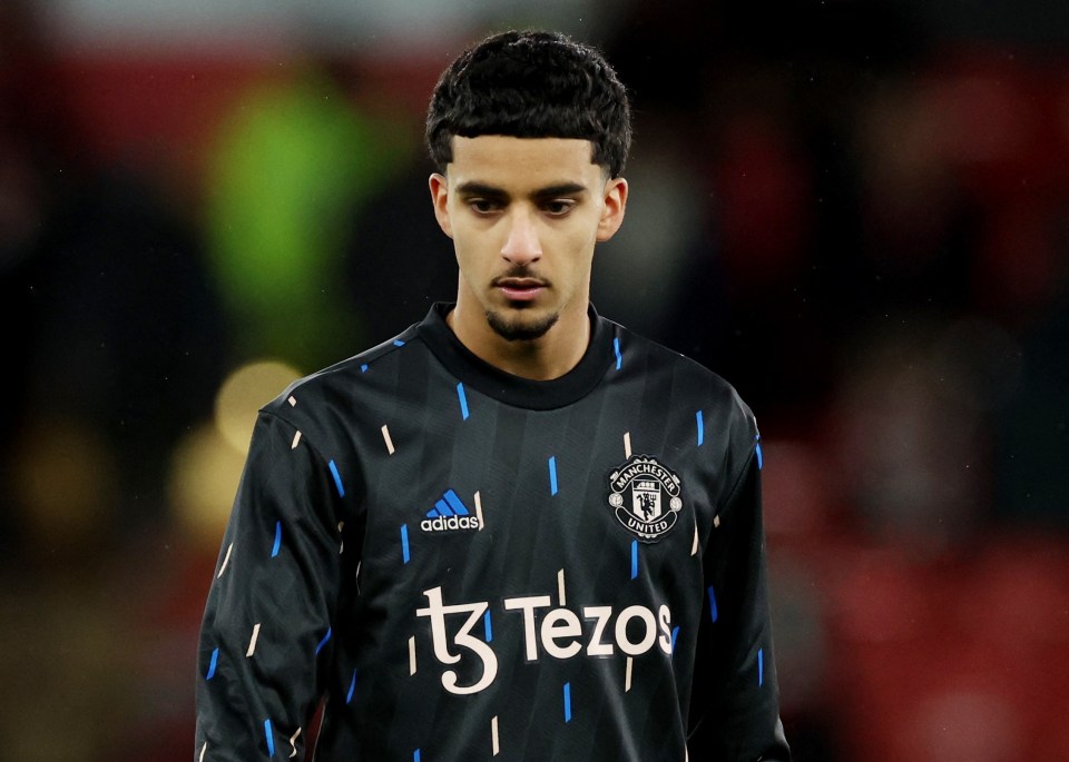 Zidane Iqbal may end up staying at Old Trafford to provide midfield cover