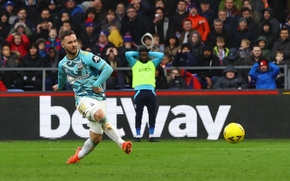 Armstrong's strike ended up being the winner in the FA Cup third-round tie