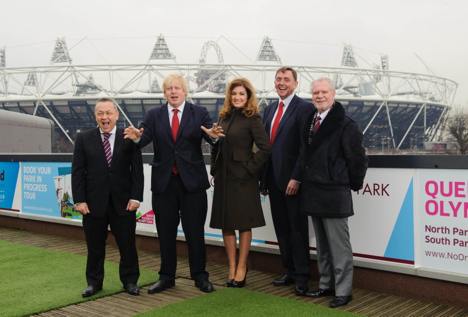 David Gold helped move West Ham to the London Stadium during his time at the club