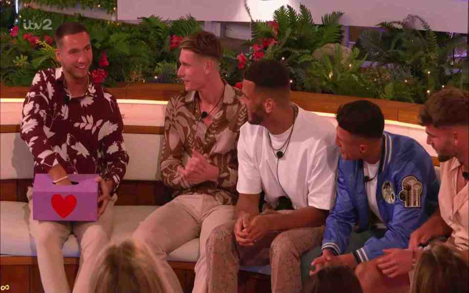 The boys might need to work on their chat with the Love Island girls