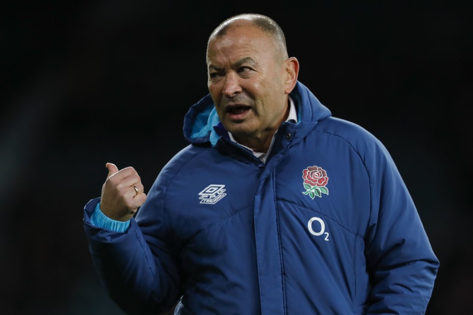 Eddie Jones has returned to the Australia dugout after being sacked by England