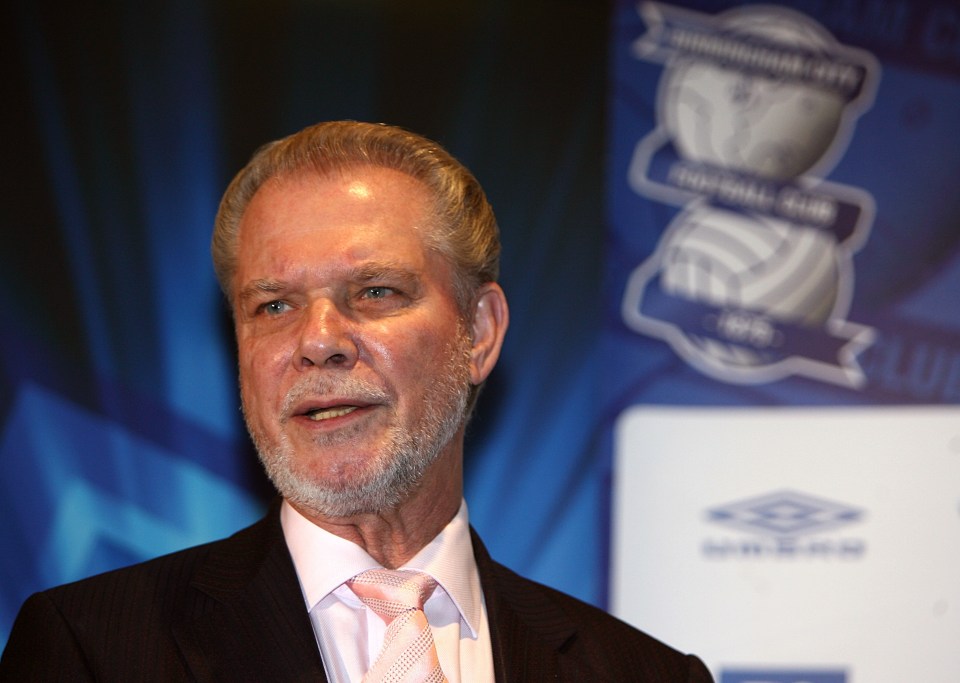 David Gold was chairman at Birmingham City for a stint