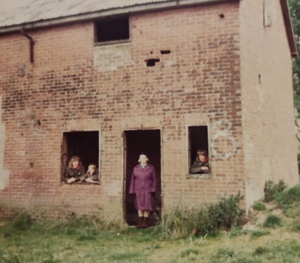 Ray Nash's family home at Imber after they were kicked out