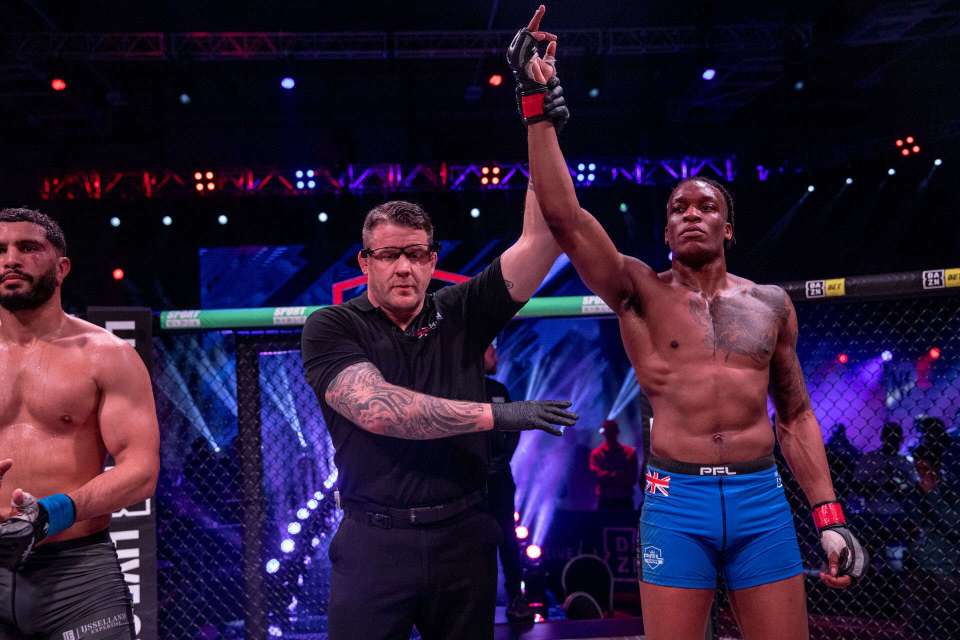 PFL Europe star Simeon Powell