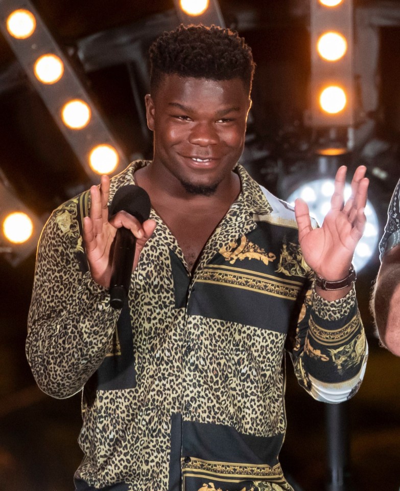 Levi pictured on X Factor  – several former contestants have backed his blackmail claim