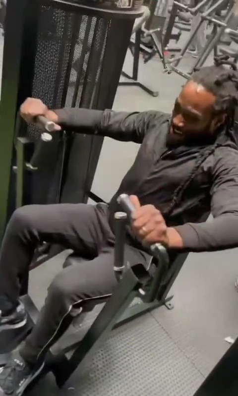 Marcus said they regularly train together at his gym