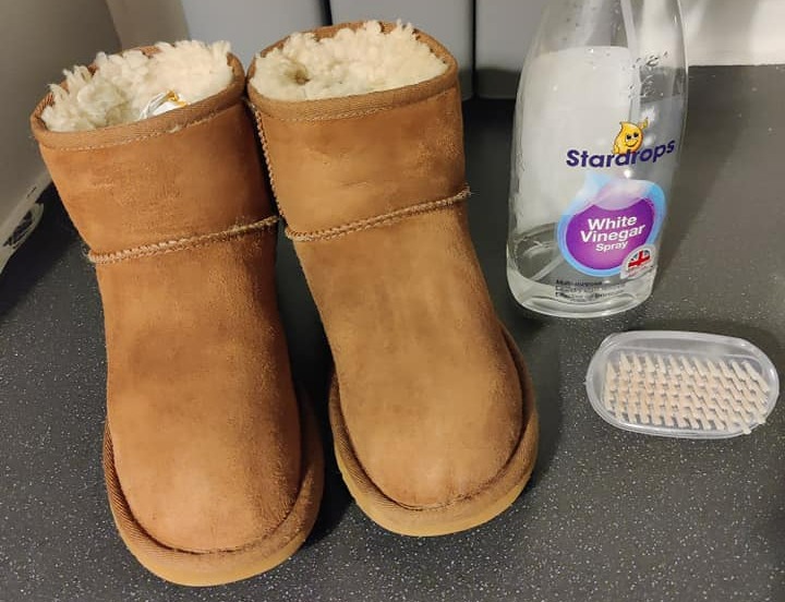 Phoebe was able to transform her Uggs using one 79p product