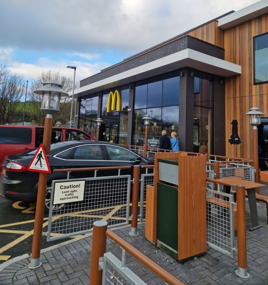 The McDonald's at Welshpool in Wales has been described as the best in the world