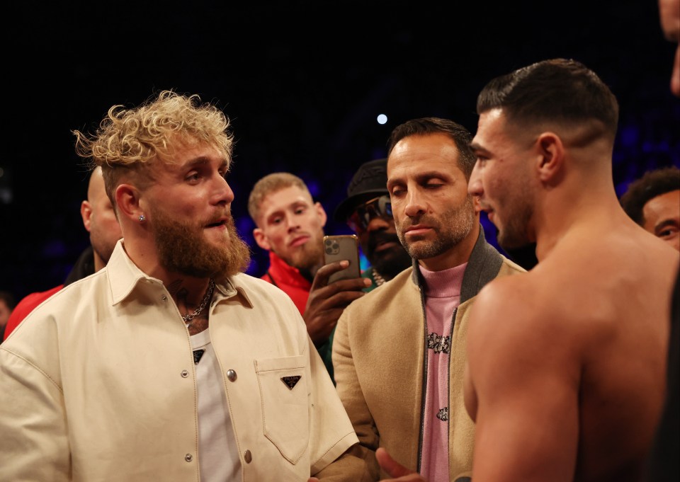 Jake Paul and Tommy Fury fight on February 26 in Saudi Arabia